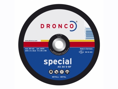 AS30S Special : Δίσκος κοπής σιδήρου 3 mm