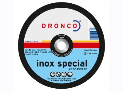 AS30S Inox Special : Δίσκος κοπής inox 2,5 mm