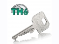 TH6 : Κύλινδρος με κάθετο κλειδί για σύστημα Master