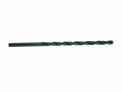Twist drill straight shank DIN 1869 HSS extra long