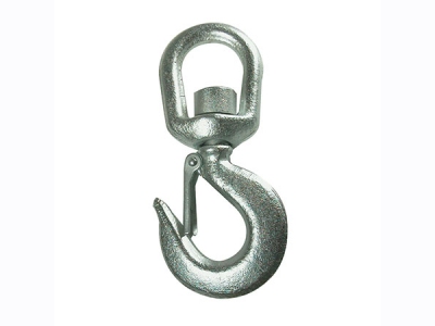 Hook swivel type galvanized with latch