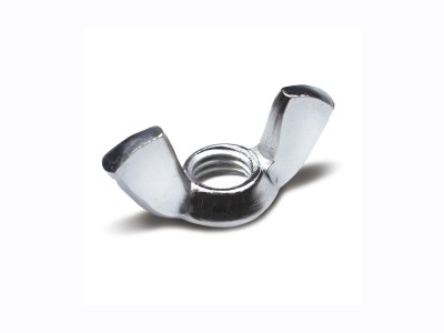 Wing nut galvanized compatible to DIN 315