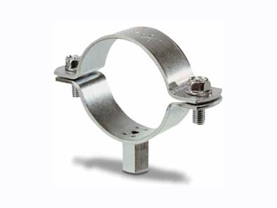 Reinforced pipe clamp M8 / M10 W4