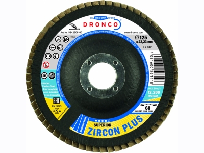 ZIRCON PLUS Superior : Flap disc zirconium corundum
